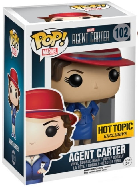 Funko Pop Vinyl Figure 102 - Marvel Agent Carter Orb