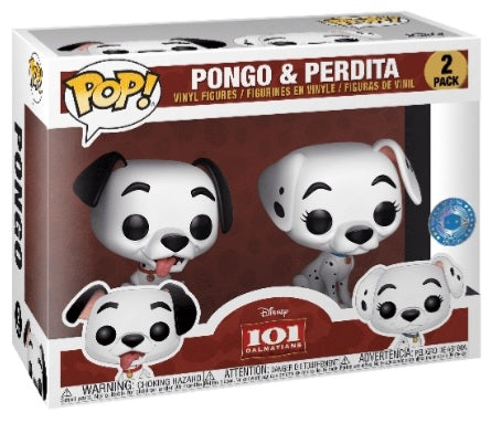 Funko Pop Vinyl Figure - Disney 101 Dalmatians Pongo & Perdita