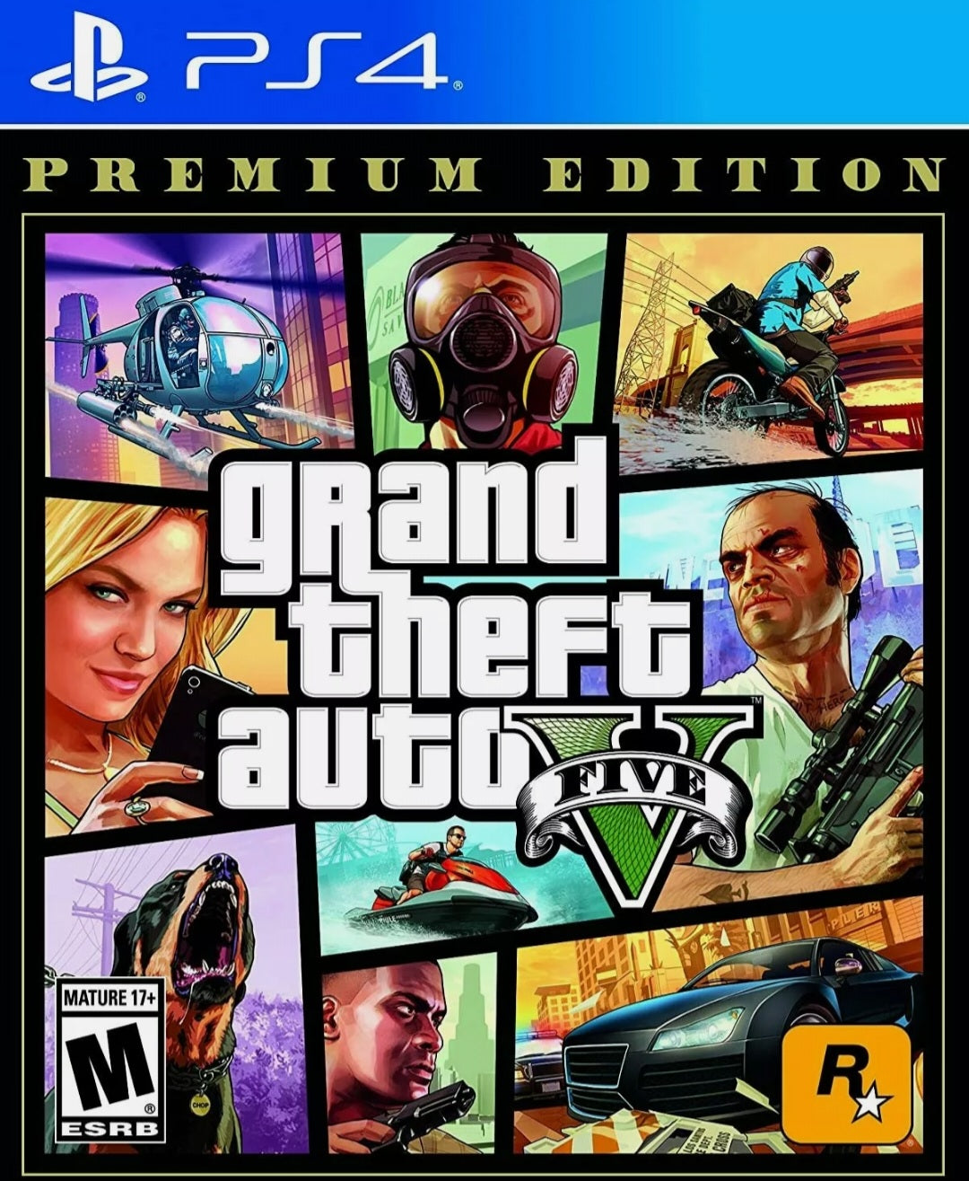 PS4 - Grand Theft Auto V Premiere Edition