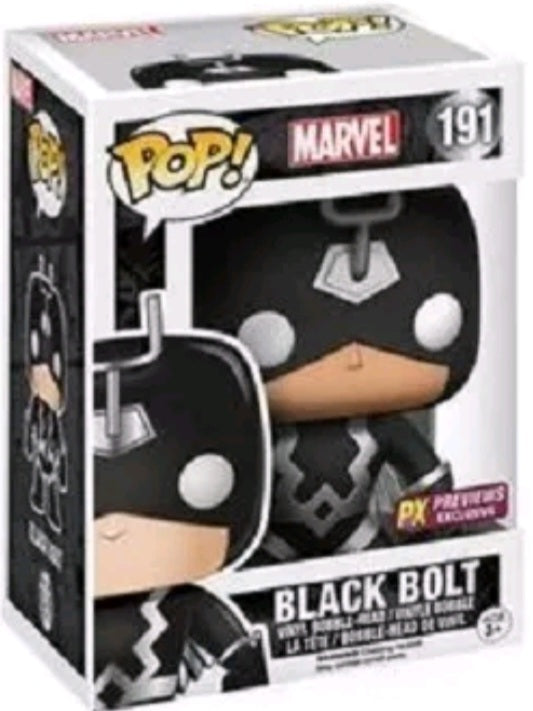 Funko Pop Vinyl Figure 191 - Marvel Black Bolt