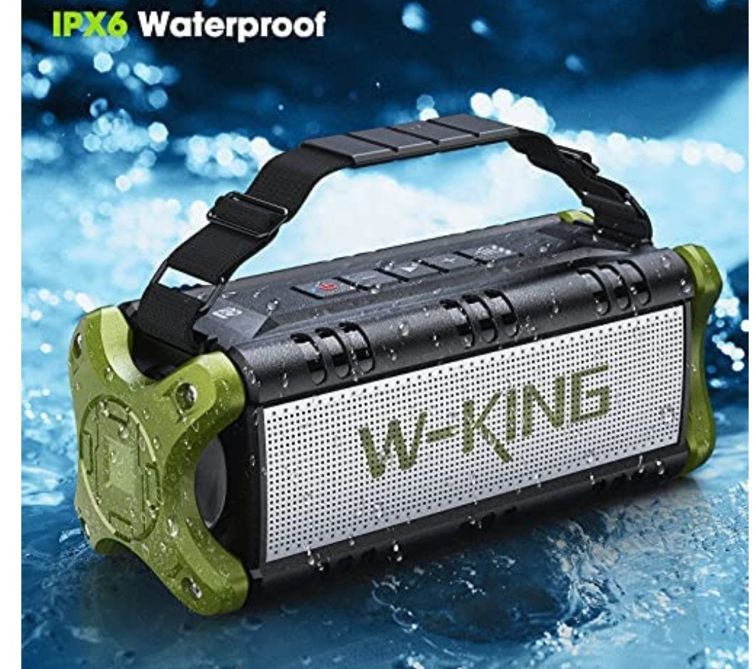 W-King Waterproof Bluetooth Wireless Speaker