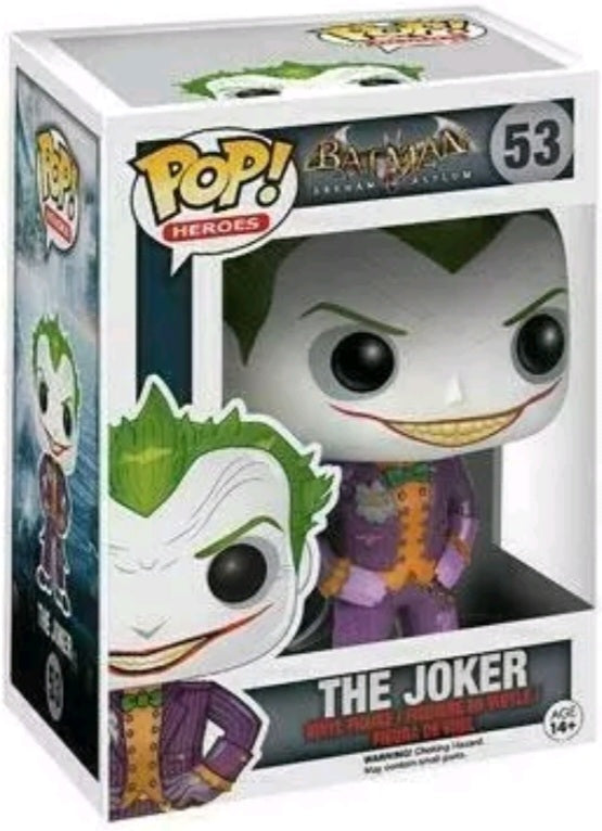 Funko Pop Vinyl Figure 53 - Joker Arkham Asylum