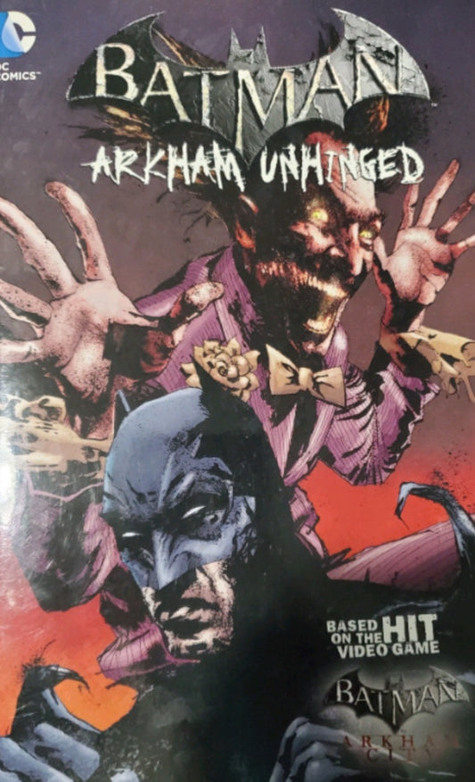 Batman Arkham Unhinged Graphic Novel Book