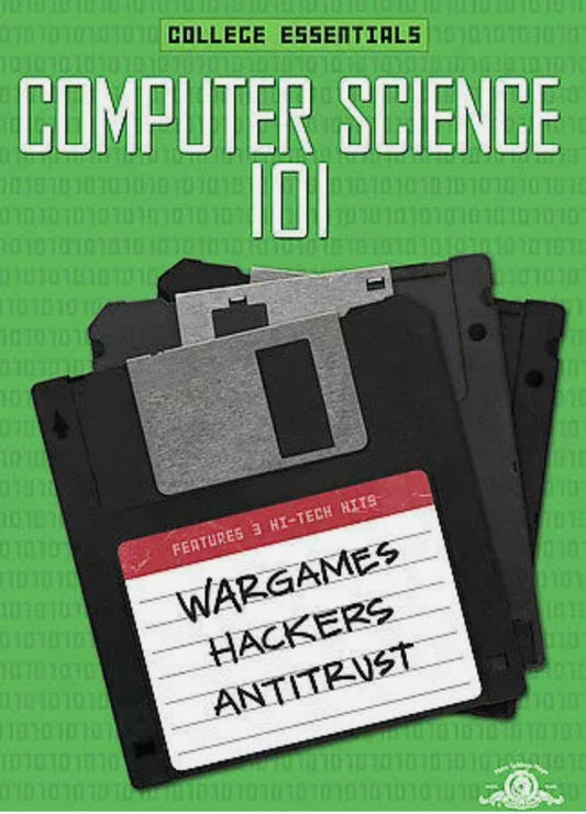 DVD - Computer Science Trilogy - Wargames Anti-Trust Hackers Box Set