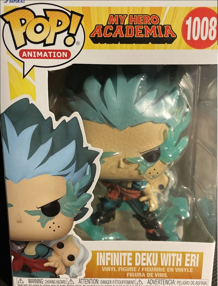 Funko Pop Vinyl Figure 1008 - Hero Academia Infinite Deku with Eri HERO Academy