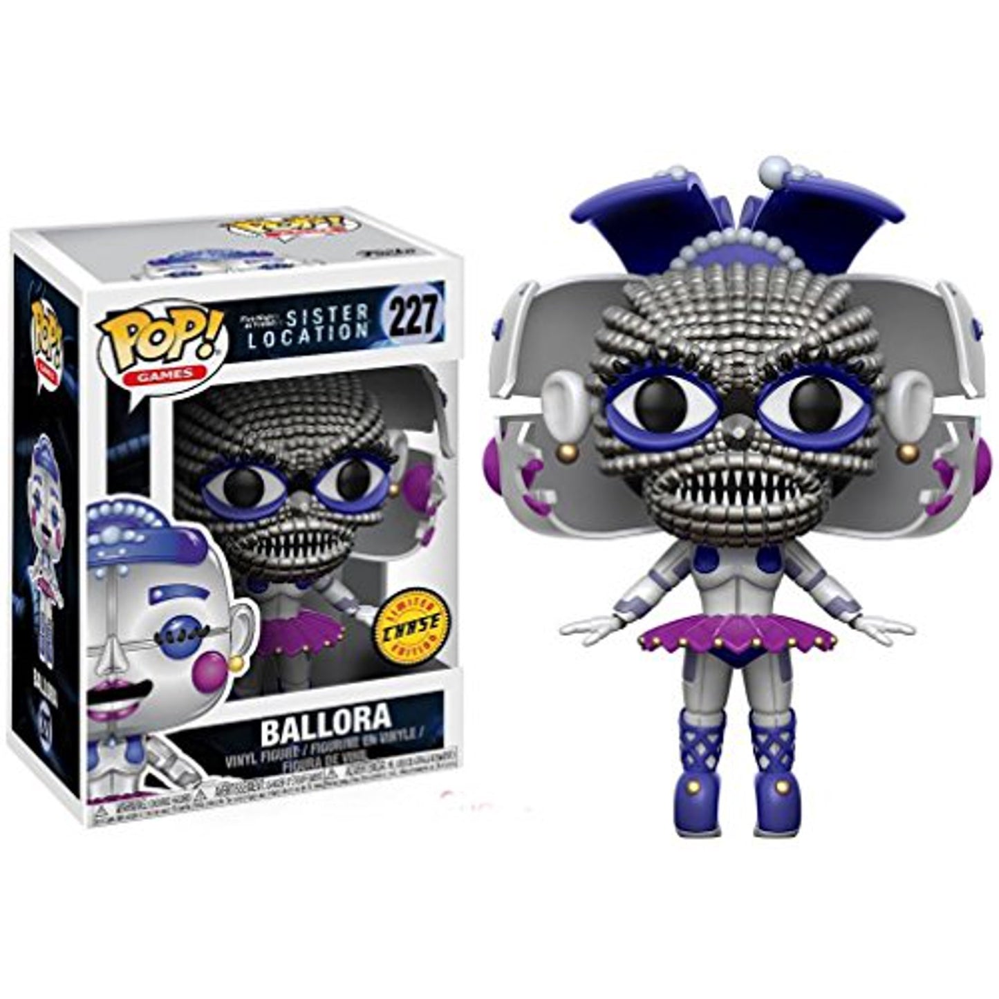 Funko Pop Vinyl Figure 227 - Five Nights Sister Location Chase Ballora