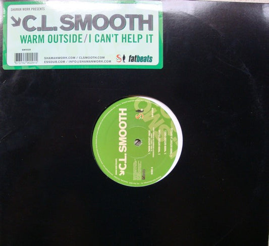 Vinyl Record Album - C.L. Smooth - Warm Outside I Can't Help It  12" DJ Electronic