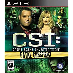 PS3 - CSI - Fatal Conspiracy