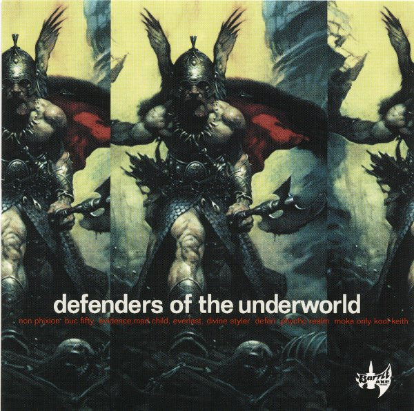 Vinyl Record Album - Defenders of Underworld BATTLE AXE - DJ Hip Hop Compilation