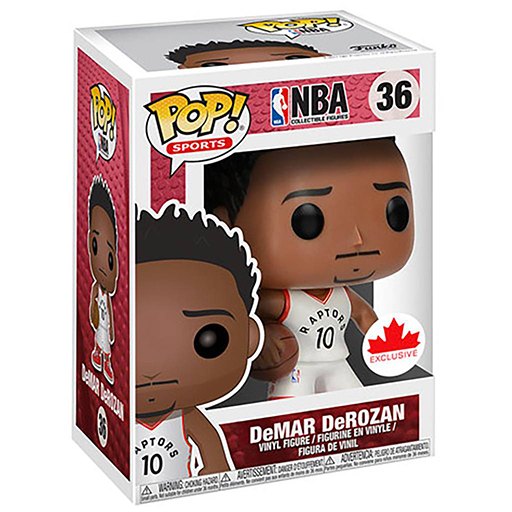 Funko Pop Vinyl Figure 36 NBA - Demar Derozan VAULTED Rare