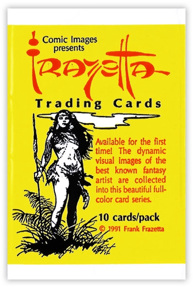 Frazetta 1991 Frank Frazetta Art 10 Pack Trading Cards