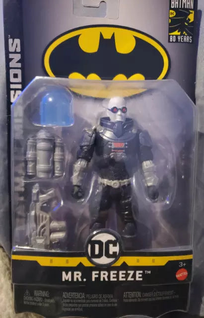 Mr Freeze DC Figures 80 Years Missions Boxed New Unopened Action Figure