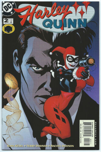 Harley Quinn #2 DC Jan 2001 NM+ 9.6 W TWO-FACE App HQ's 1st Solo Series B/O Comic