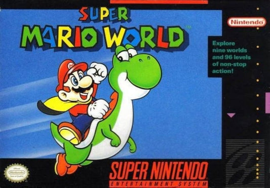 SNES Super Nintendo - Super Mario World