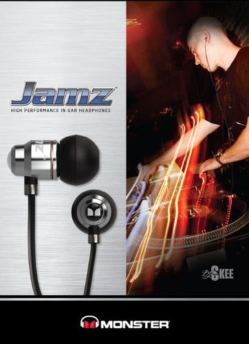 Monster Jamz High Performance In-Ear Headphone with ControlTalk - New