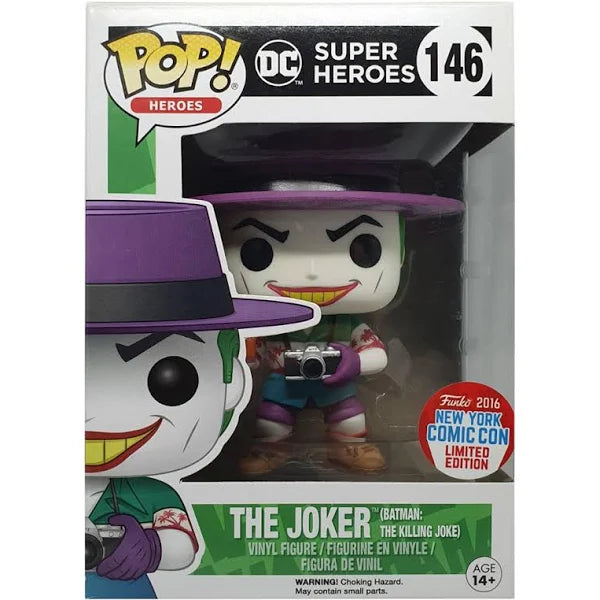 Funko Pop Vinyl Figure 146 - Joker Limited Comic Con NYC