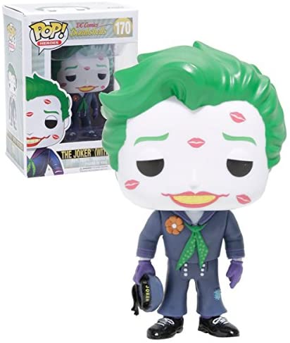 Funko Pop Vinyl Figure 170 - Joker with Kisses Hot Topic