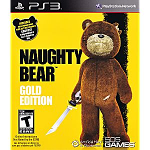 PS3 - Naughty Bear / Gold Edition