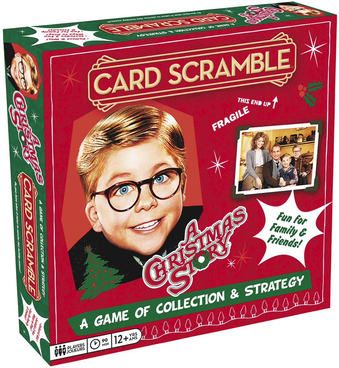 Christmas Story Card Scramble Board Game - New Unopened