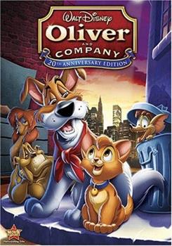 DVD - Oliver & Company - Disney Animated (Disc Only - Missing Cover)