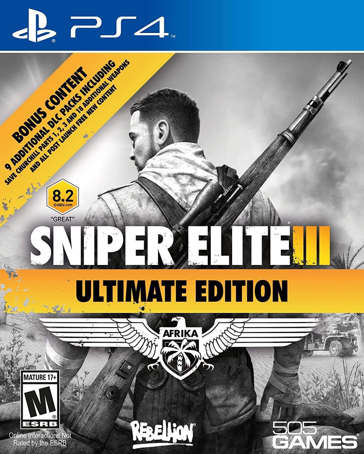 PS4 - Sniper Elite III / Ultimate Edition