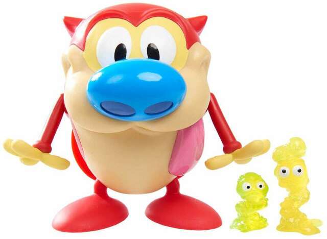 NickToons Ren & Stimpy Bobble Booty Stimpy 6-Inch Vinyl Figure