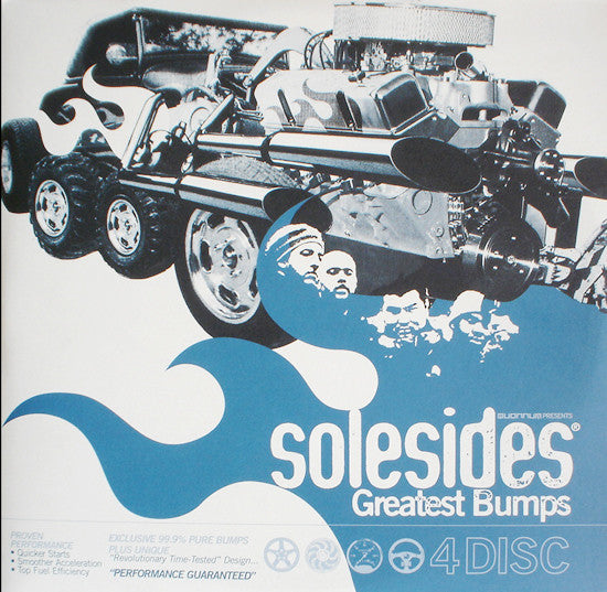 Vinyl Record Album - Quannum Presents Solesides - Greatest Bumps 4x LP DJ Hip Hop Various Box Set