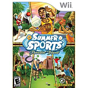 Wii - Summer Sports - Paradise Island