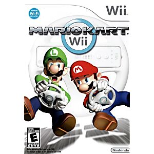 Wii - Mario Kart with Wheel